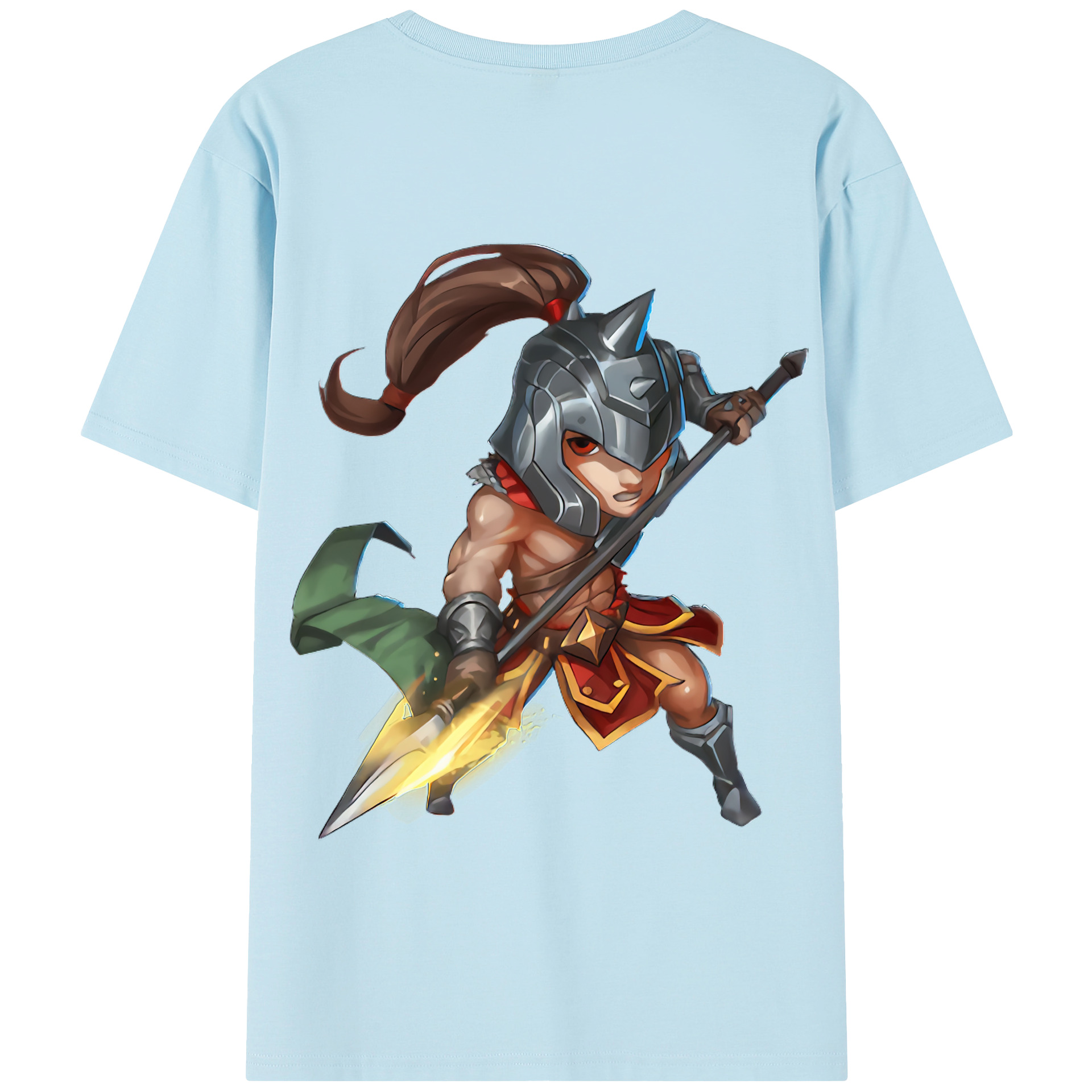 リーグ・オブ・レジェンド League of Legends LOL 綿100％半袖Tシャツ（背面プリント）